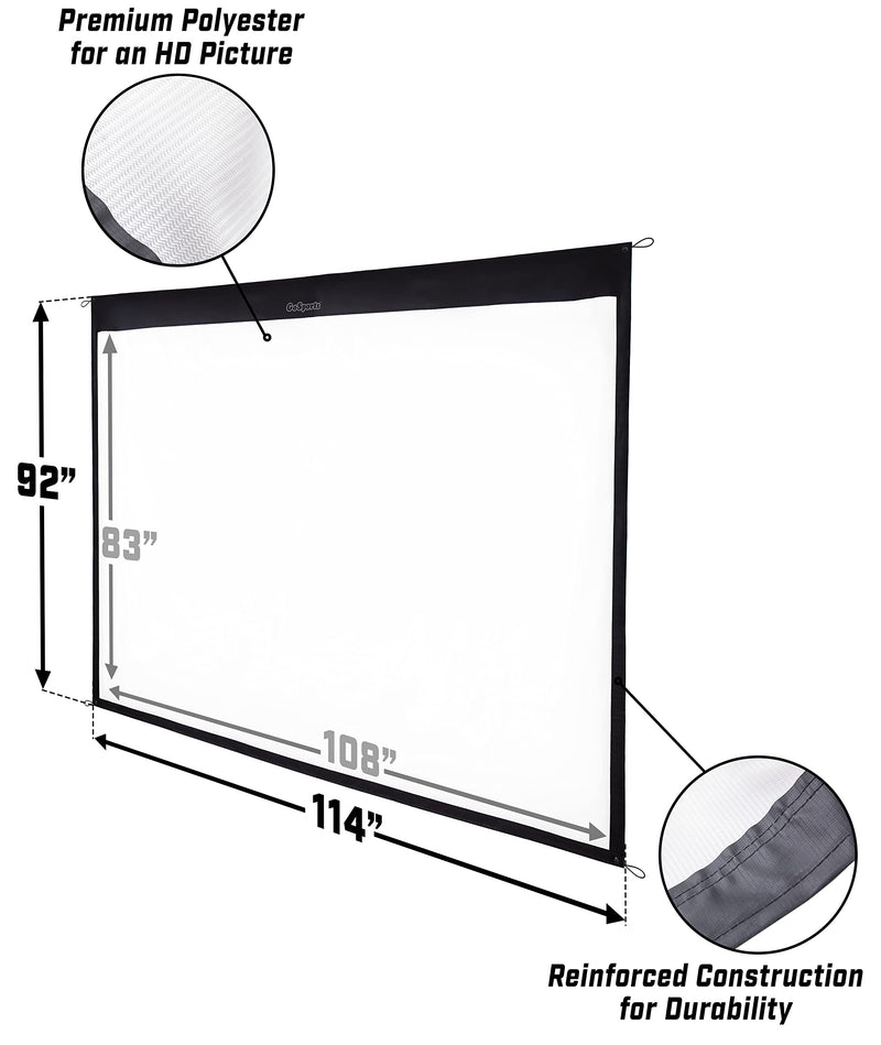 GoSports 10 ft Golf Simulator Impact Screen