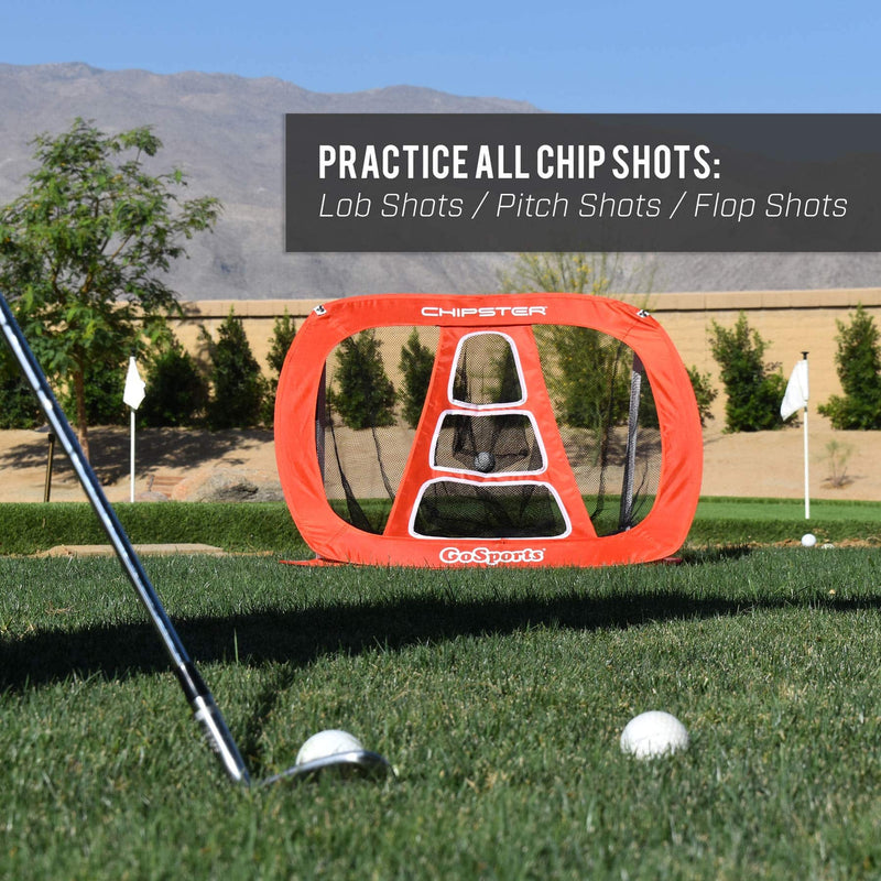 GoSports Chipster Golf Chipping Training Net - Great for All Skill Levels