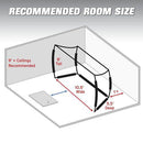 GoSports Range Cage Golf Net with Simulator Screen