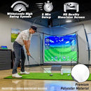 GoSports Range Cage Golf Net with Simulator Screen