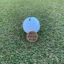 Adult Humor Novelty Golf Ball Markers Funny Golf Ball Marker for Men with Funny Words Unique Golf Gag Gifts for Men or Women Golfers On-Course Accessories