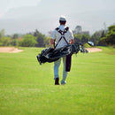 GYMAX Waterproof Golf Stand Bag – Black