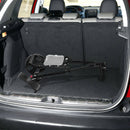 GYMAX Lightweight 2-Wheel Golf Trolley – Black