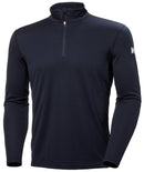 Helly Hansen Mens HH Tech 1/2 Zip Base Layer, Navy