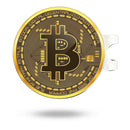 Bitcoin Golf Ball Marker with Magnetic Hat Clip – HODL 21