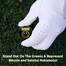 Crypto Golf Ball Marker Set – Satoshi Smiley (2-Pack)