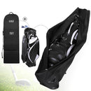 Holdfiturn Waterproof Padded Golf Travel Bag with Wheels