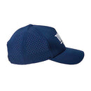INZO Golf Birdie Blitz Golf Cap Hat with Laser Perforated Side & Rear Breathable Mesh Panels (Navy)