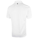 Island GREEN Mens 4 Button CoolPass Polo Shirt - White