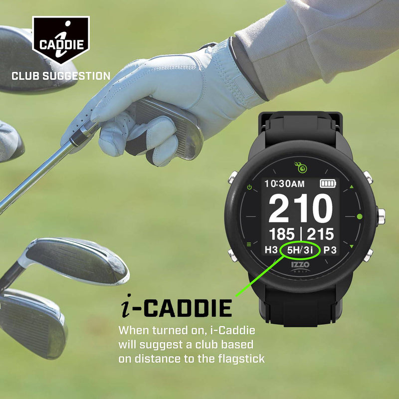 IZZO Golf Swami GPS Watch - Golf GPS Watch