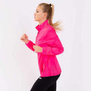 Joma Women's Elite VII Windbreaker, Fluorescent Pink