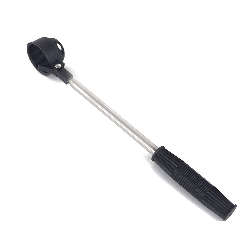 Juliyeh Unisex Golf Ball Retriever Pick Up Steel, Black, 14cm 1cm