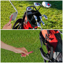 K & V Golf Golf Club Groove Sharpener Tool - Golf Club Cleaner with 6 Cutters for Pitching, Sand, Lob & Gap Wedges & All Irons - 6 Heads Re-Grooving Cleaning Tool - Improves Backspin & Ball Control