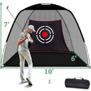 KAIDIDA Golf Practice Hitting Nets for Backyard Driving Indoor Use Heavy Duty Practice Golf Driving Nets for Backyard Premium Portable Golf Impact Nets Cages with Frame for Men Women