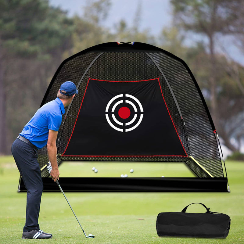 KAIDIDA Golf Practice Hitting Nets for Backyard Driving Indoor Use Heavy Duty Practice Golf Driving Nets for Backyard Premium Portable Golf Impact Nets Cages with Frame and Net for Men Women