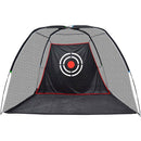 Golf Hitting Nets for Indoor Garage Outdoor Backyard Driving Use, Heavy Duty Golf Exercise Driving Range Net Cage for Home, Portable Golf Ball Swing Hitting Practice Net for Backyard