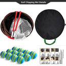 Kapler Golf Chipping Net: Golf Chipping Practice Net in Garden Backyard