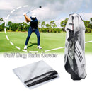 KBNIAN Golf Bag Rain Cover, PVC Trolley Rain cover Rain Hood Waterproof Windproof Translucent PVC Golf Cart Travel Bag Rain Hood Portable Golf Rain Hood for Golf Bags Push Carts