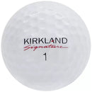 KIRKLAND SIGNATURE Three-Piece Urethane Cover Golf Ball v2.0 Performance + Total of 24 Balls