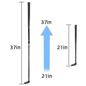 KOFULL Adjust Golf Chipper 2 Ways Golf Club Double Sides Golf Chipper Telescopic Golf Club For Men Women Child