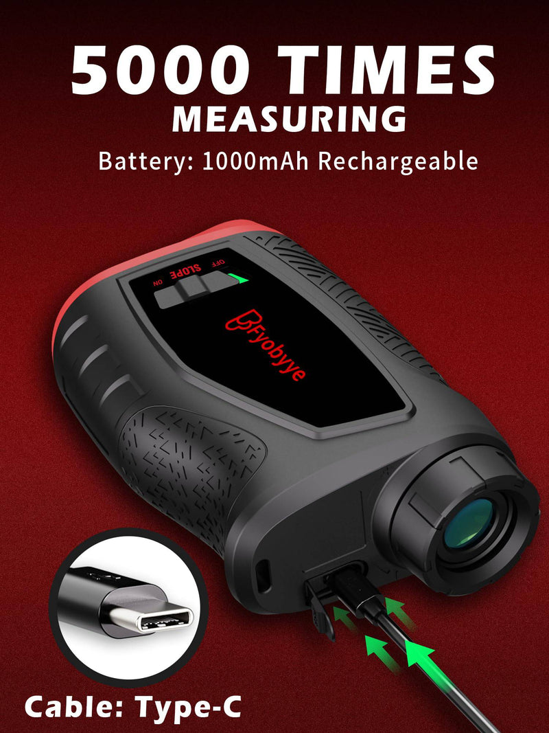 L8star Golf Rangefinder with Slope Switch, Slope Laser Golf Range Finders-Slope Compensation, Flag Lock with Pulse Vibration, 800 Yards High Precision Golf Gifts Accessories for Men, PF9 Pro