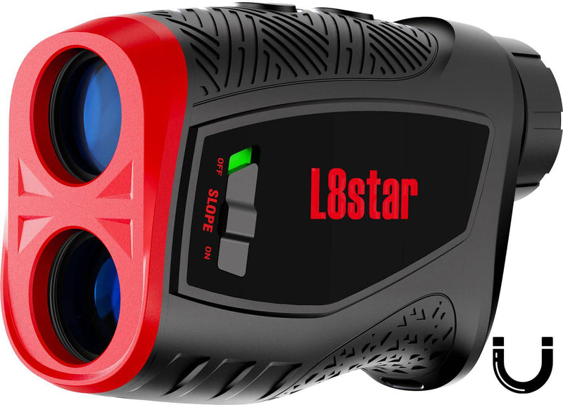 L8star Golf Rangefinder with Slope Switch, Slope Laser Golf Range Finders-Slope Compensation, Flag Lock with Pulse Vibration, 800 Yards High Precision Golf Gifts Accessories for Men, PF9 Pro