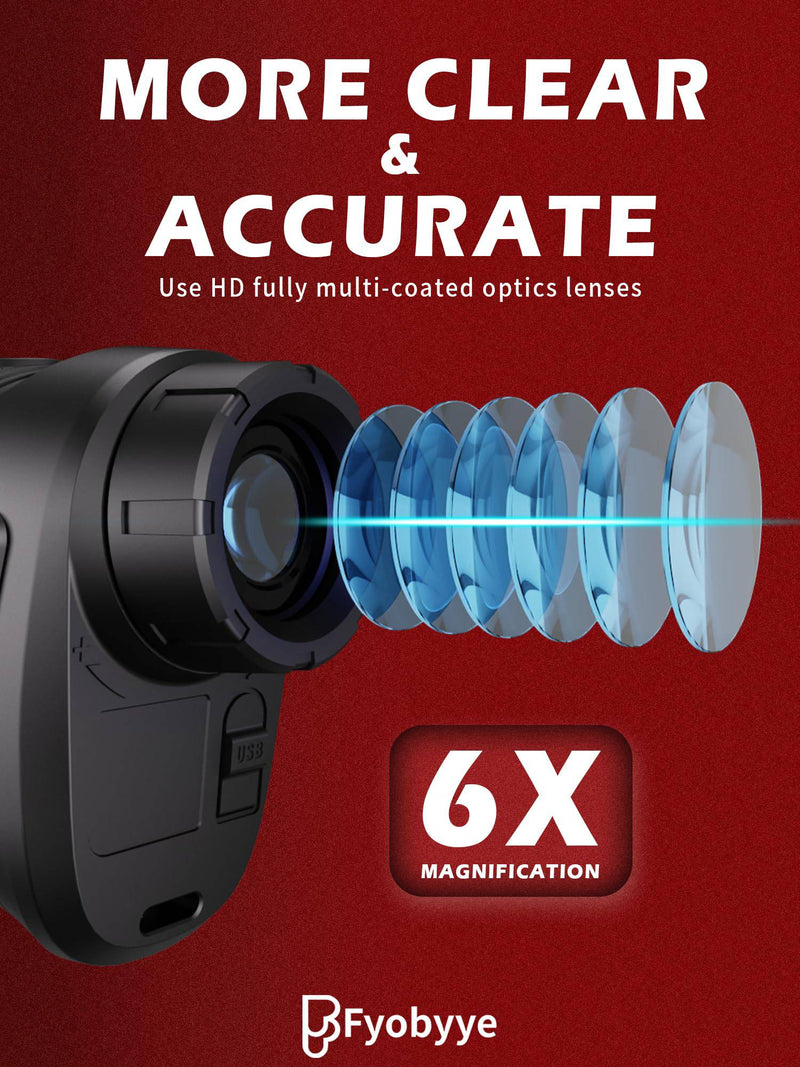 L8star Golf Rangefinder with Slope Switch, Slope Laser Golf Range Finders-Slope Compensation, Flag Lock with Pulse Vibration, 800 Yards High Precision Golf Gifts Accessories for Men, PF9 Pro