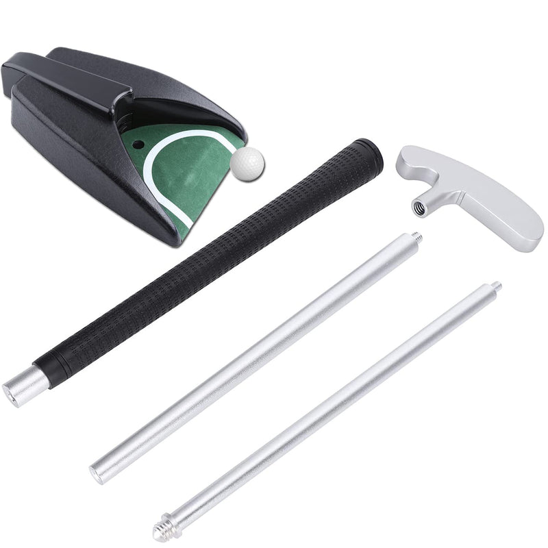 Compact Indoor Golf Putting Set with Travel Case