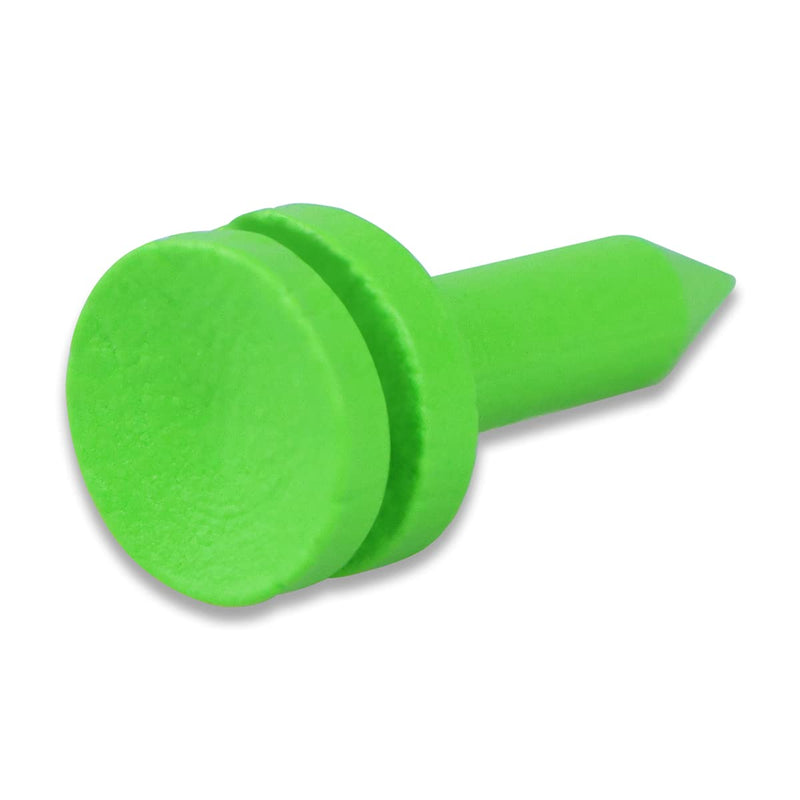 LIKOSO Bamboo Golf Tees Green 25MM Pack of 100 Non Plastic Castle Tees Biodegradable Sustainable