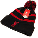 Liverpool FC Bronx Bobble Hat – Official Crest Knit Beanie