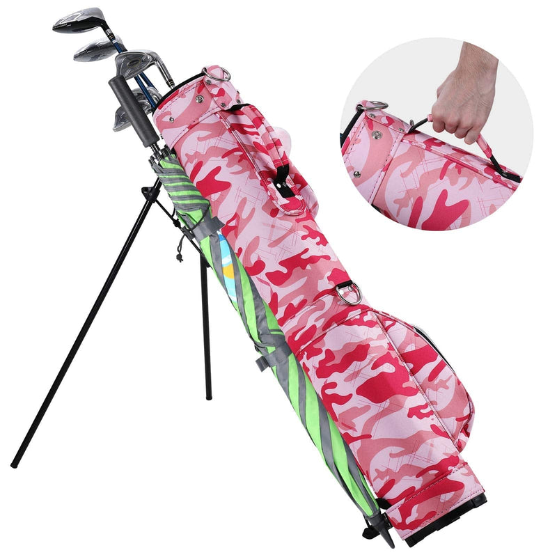 Sunday Golf Bag with Stand, Golf Carry Bag with Travel Shoulder, Lightweight Golf bag for Men Women, Golf Stand Bag