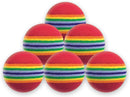Golf Chipping Net by Longridge & Longridge Foam Practice Golf Balls (Pack of 6 Balls)