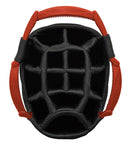 Longridge Waterproof Golf Cart Bag,Black/Red