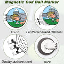 Funny Golf Hat Clip & Ball Marker Set – Pack of 2 for Men & Women