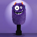 LZFAN Golf Club Covers for Woods and Drivers Funny Driver Headcover Animal Golf Club Head Covers Golf Gifts for Men Women Plush (Monsters for Driver)
