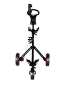 MacGregor Quickfold 3-Wheel Golf Push Trolley – Black