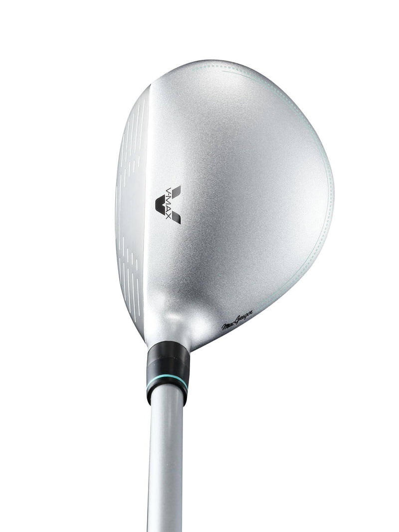 MacGregor V-Max Speed Lightweight Hybrid Golf Club Regular Flex, 24, 27 and 30 Degree Lofts, Ladies Right Hand, Turquoise