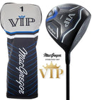 MacGregor VIP Men’s Graphite Golf Set with Cart Bag – Navy/Red