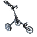Masters iCart Evo Compact 3-Wheel Golf Trolley – Black/Grey
