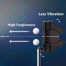 MAZEL Golf Putter for Men Right Handed 34 Inch, Premium Mallet Putter Insert Milled Face, Putter Headcover Included