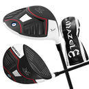 MAZEL Titanium Golf Driver for Men Graphite Shaft 45 Inch Flex Regular, 460CC Driver Golf Clubs Right-Handed,Headcover Included