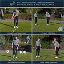 ME AND MY GOLF Target Chipping Net - Includes Instructional Training Videos, Black