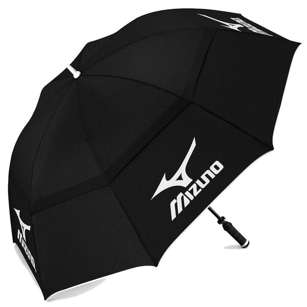 Mizuno Twin Canopy Golf Umbrella (Composite), 68 Inch - Black