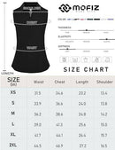 MoFiz Women's Golf Sleeveless Polo Shirts Lady-fit Moisture Wicking Tennis Sports Shirts Tops Black