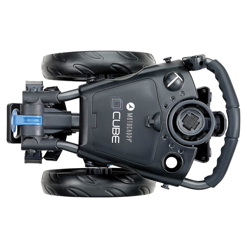 Motocaddy Cube Push Golf Trolley - Blue - One Size