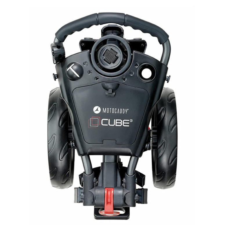 Motocaddy Cube Push Golf Trolley - Red - One Size