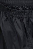 Mountain Warehouse Pakka Womens Waterproof Over Trousers - Packaway Bag, Breathable Rain Pants, Hook & Loop Ankle Opening Ladies Rainwear, Black
