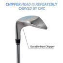 MYKUJA Two-Way Chipper Golf Club|Golf Chipper for Men&Women| Stainless Steel Golf Wedge for Both Left Handed and Right Handed|35 DegreeTwo-Way Chipper