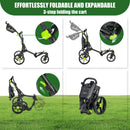 Newfly 3-Wheel Folding Golf Trolley – Lightweight & Compact