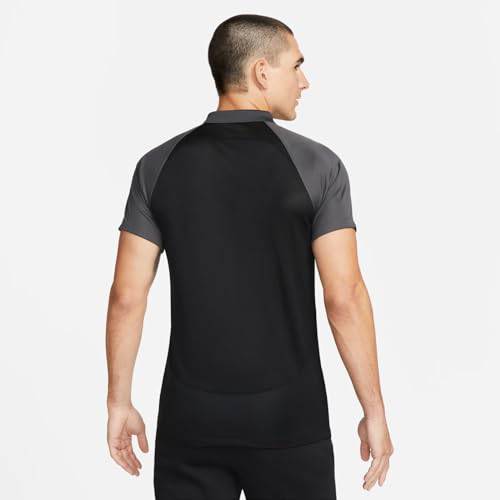 NIKE DH9228-011 M NK DF ACDPR SS POLO K Polo shirt Men's BLACK/ANTHRACITE/WHITE